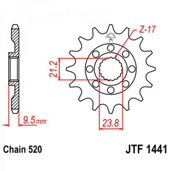 ΓΡΑΝΑΖΙ JTF E1441.13