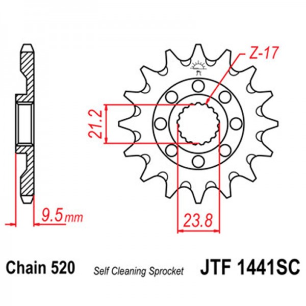 ΓΡΑΝΑΖΙ JTF E1441.14SC