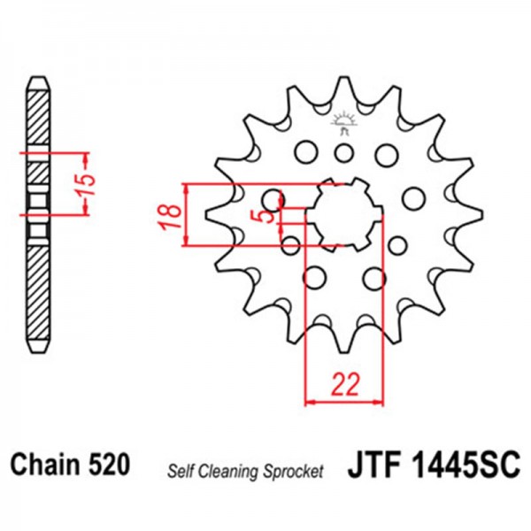 ΓΡΑΝΑΖΙ JTF E1445.13SC