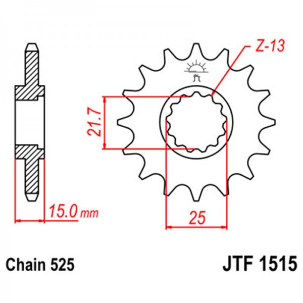 ΓΡΑΝΑΖΙ JTF E1515.15