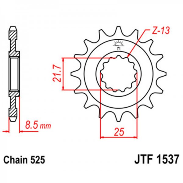 ΓΡΑΝΑΖΙ JTF E1537.14