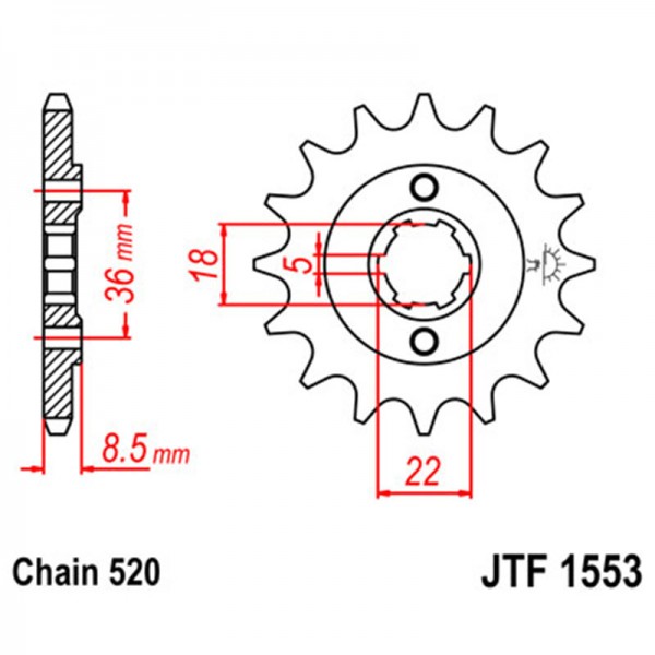 ΓΡΑΝΑΖΙ JTF E1553.14