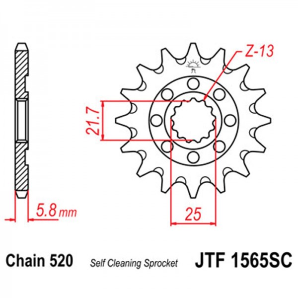 ΓΡΑΝΑΖΙ JTF E1565.13SC