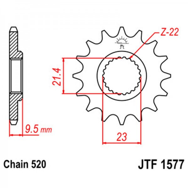 ΓΡΑΝΑΖΙ JTF E1577.15