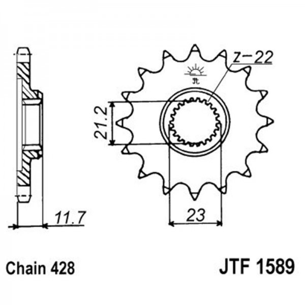 ΓΡΑΝΑΖΙ JTF E1589.19