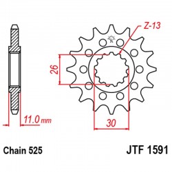 ΓΡΑΝΑΖΙ JTF E1591.15