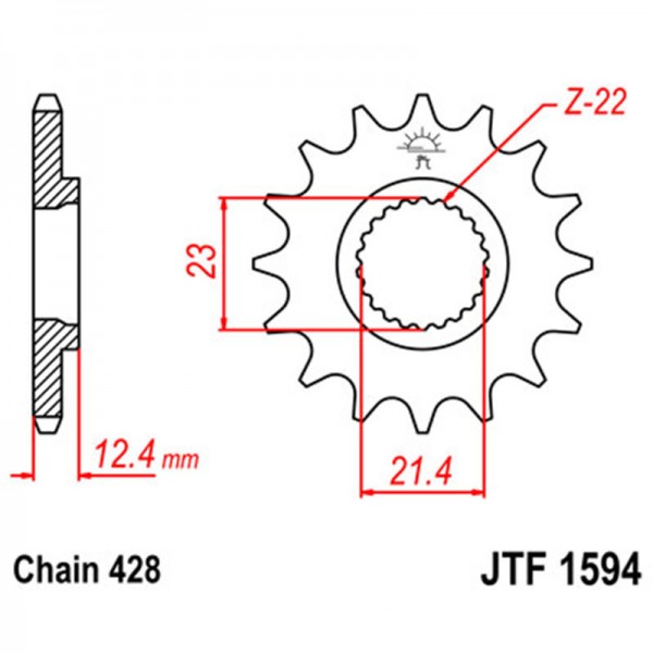 ΓΡΑΝΑΖΙ JTF E1594.15