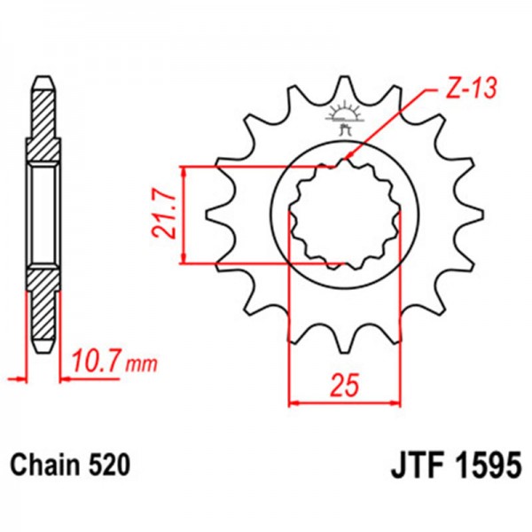 ΓΡΑΝΑΖΙ JTF E1595.16