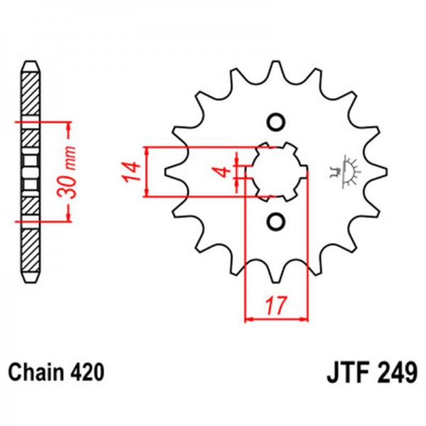 ΓΡΑΝΑΖΙ JTF E249.13