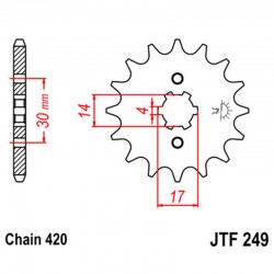 ΓΡΑΝΑΖΙ JTF E249.14