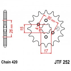 ΓΡΑΝΑΖΙ JTF E252.15