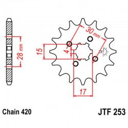 ΓΡΑΝΑΖΙ JTF E253.13