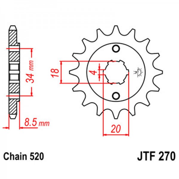 ΓΡΑΝΑΖΙ JTF E270.14