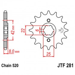 ΓΡΑΝΑΖΙ JTF E281.15