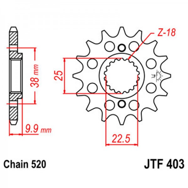 ΓΡΑΝΑΖΙ JTF E403.15