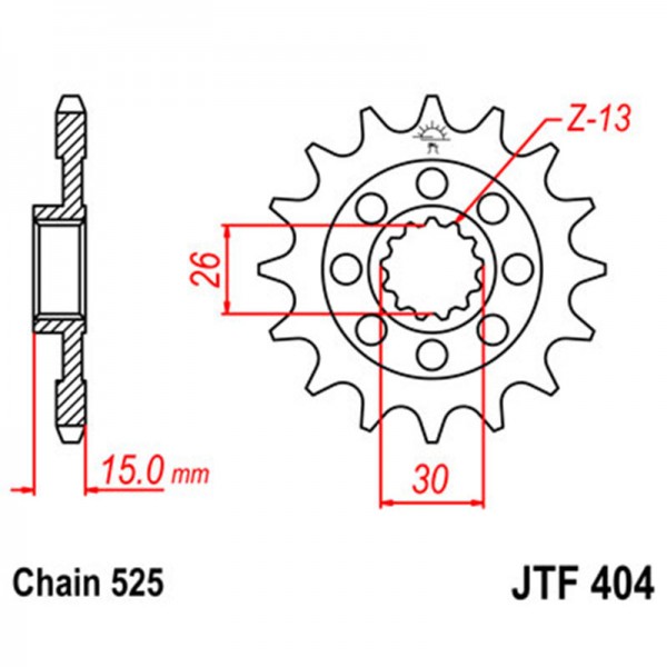 ΓΡΑΝΑΖΙ JTF E404.17