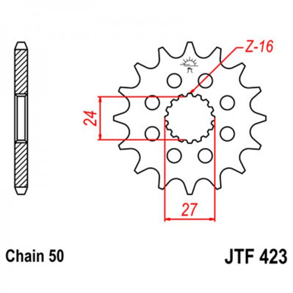 ΓΡΑΝΑΖΙ JTF E423.16