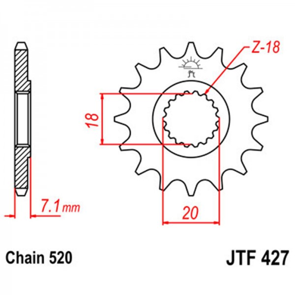 ΓΡΑΝΑΖΙ JTF E427.12