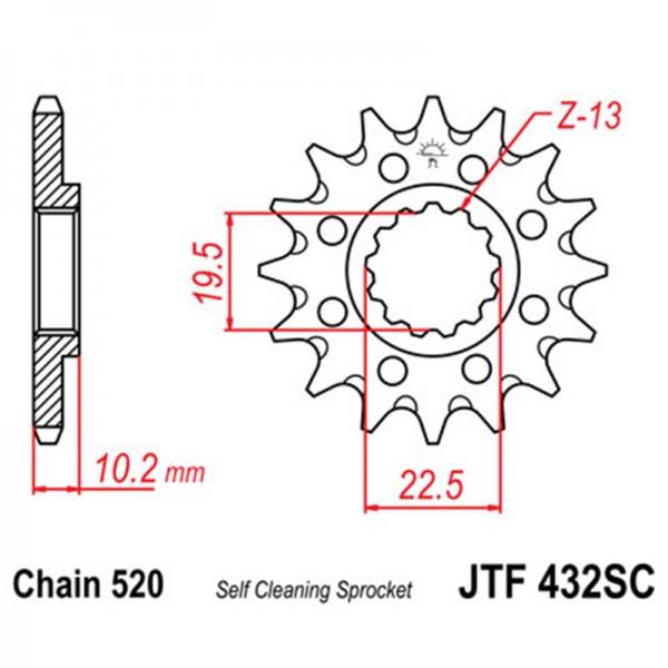 ΓΡΑΝΑΖΙ JTF E432.13SC