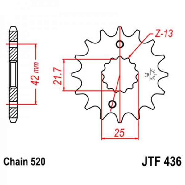 ΓΡΑΝΑΖΙ JTF E436.13