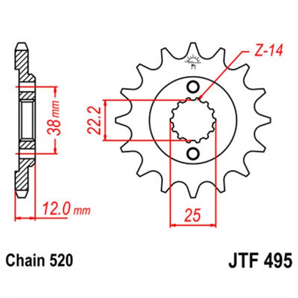 ΓΡΑΝΑΖΙ JTF E495.15