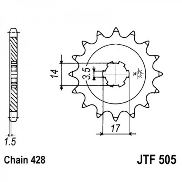 ΓΡΑΝΑΖΙ JTF E505.14