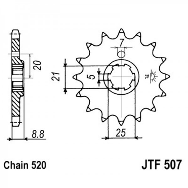 ΓΡΑΝΑΖΙ JTF E507.13