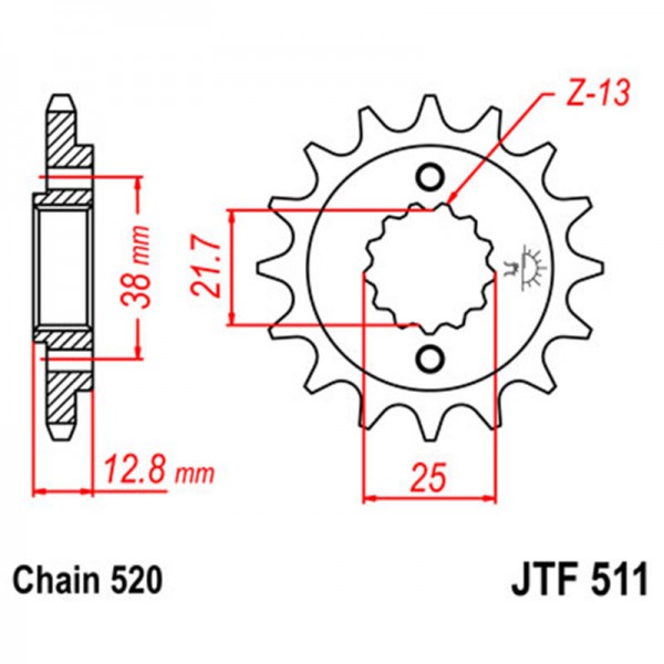 ΓΡΑΝΑΖΙ JTF E511.15