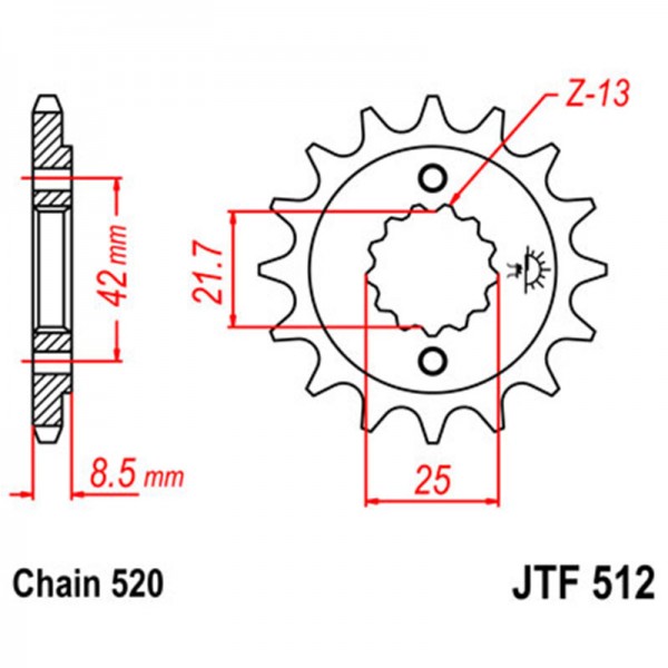 ΓΡΑΝΑΖΙ JTF E512.14