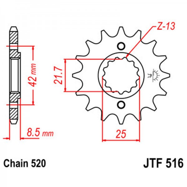 ΓΡΑΝΑΖΙ JTF E516.14