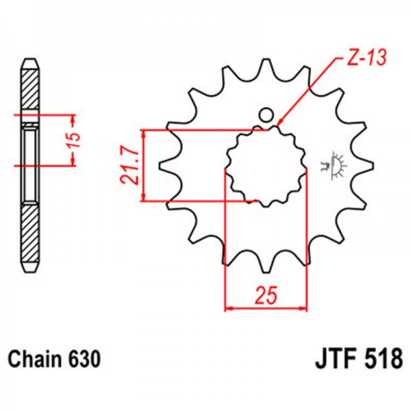 ΓΡΑΝΑΖΙ JTF E518.13