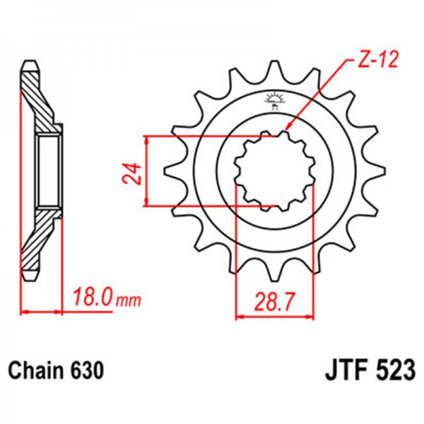 ΓΡΑΝΑΖΙ JTF E523.15