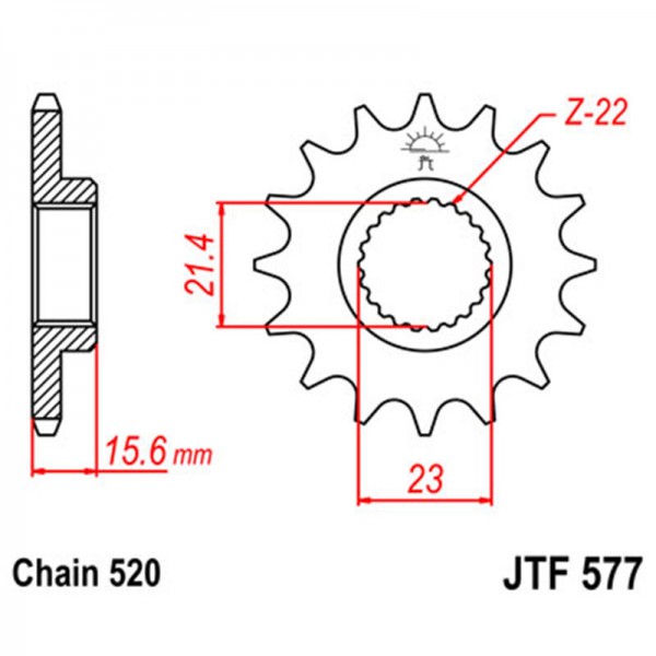 ΓΡΑΝΑΖΙ JTF E577.14