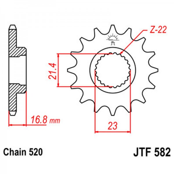 ΓΡΑΝΑΖΙ JTF E582.16