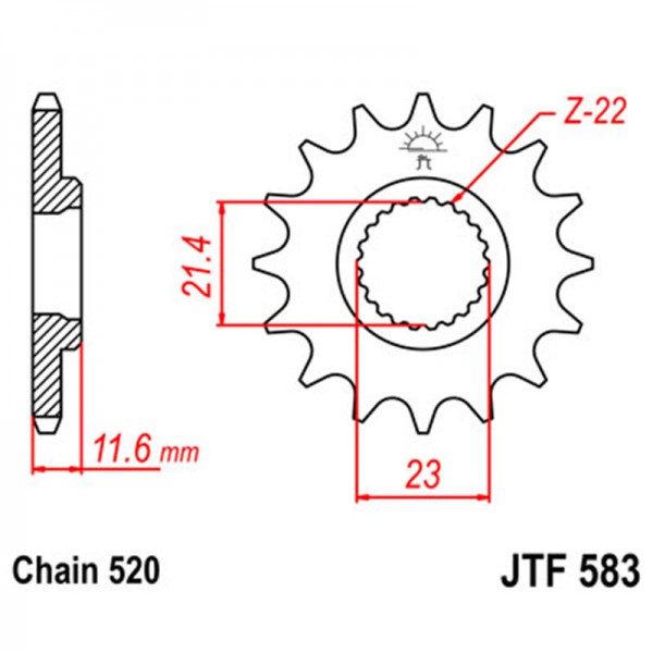 ΓΡΑΝΑΖΙ JTF E583.14