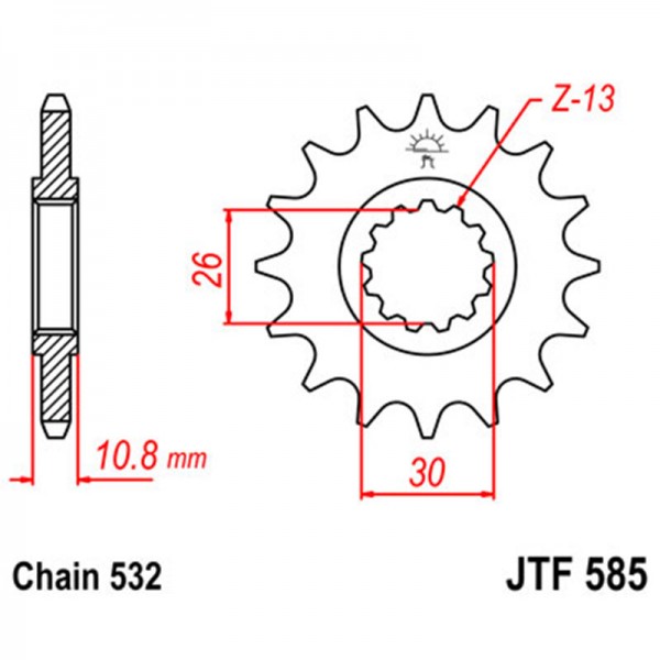 ΓΡΑΝΑΖΙ JTF E585.17