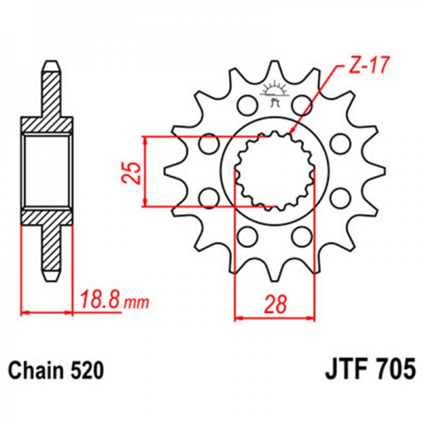 ΓΡΑΝΑΖΙ JTF E705.15