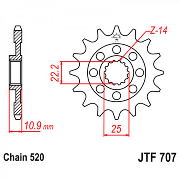 ΓΡΑΝΑΖΙ JTF E707.15