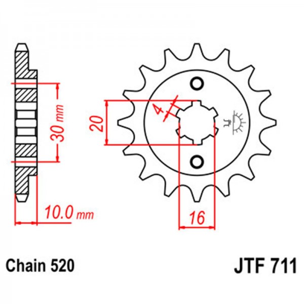 ΓΡΑΝΑΖΙ JTF E711.13