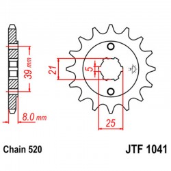 ΓΡΑΝΑΖΙ JTF E1041.14