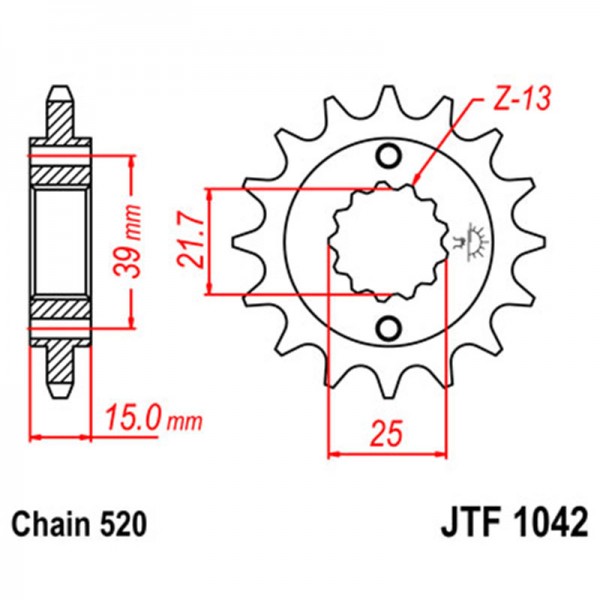 ΓΡΑΝΑΖΙ JTF E1042.14