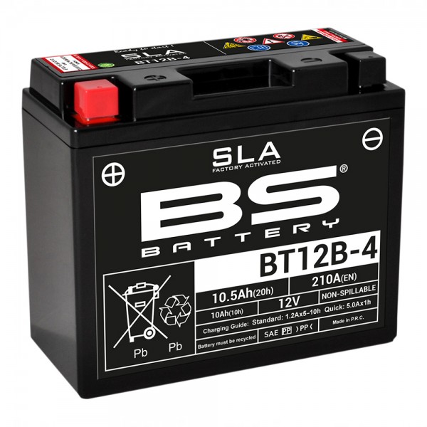 Μπαταρία YT12Β-4 SLA Gel BS-BATTERY 12v 10.5Ah