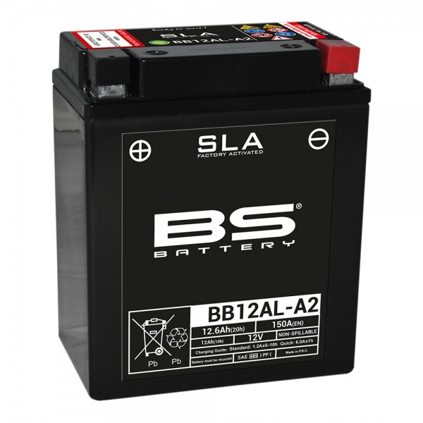 Μπαταρία YB12AL-A2 SLA Gel BS-BATTERY