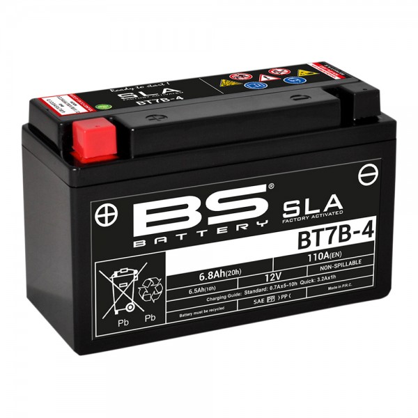 Μπαταρία YT7B-4 SLA Gel BS-BATTERY