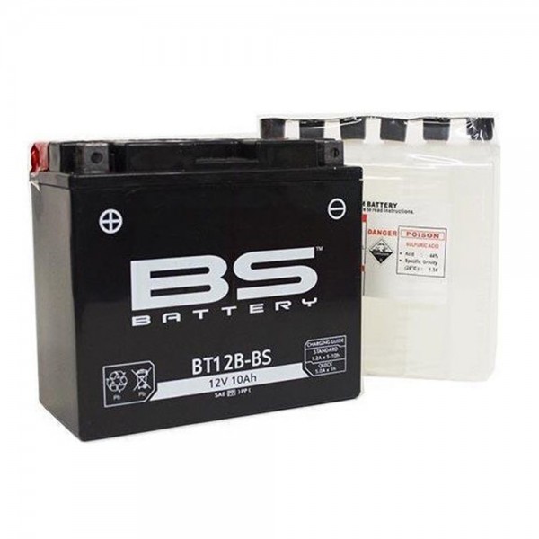 Μπαταρία YT12B-BS Κλειστού Τύπου με Υγρά BS-BATTERY