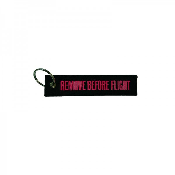 ΜΠΡΕΛΟΚ ΜΟΤΟ REMOVE BEFORE FLIGHT ΜΑΥΡΟ ΡΟΖ