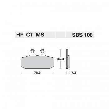 ΤΑΚΑΚΙΑ SBS 108HF SFA256