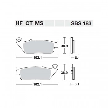 ΤΑΚΑΚΙΑ SBS 183HF SFA142