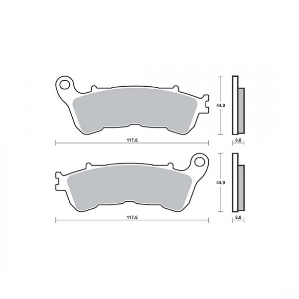 ΤΑΚΑΚΙΑ SBS 192HM FA388 SCOOTER 50-124CCM