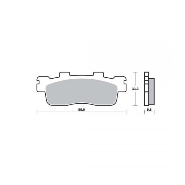 ΤΑΚΑΚΙΑ SBS 204HM FA498 SCOOTER 50-124CCM